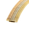 Secondhand Tri-Color 18k Gold Tubogas Necklace - '80s