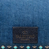 Secondhand Valentino Rockstud 2-Way Denim Bag - '00s