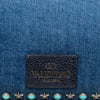 Secondhand Valentino Rockstud 2-Way Denim Bag - '00s