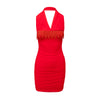 Secondhand La Perla Ruched Dress with Beads - '00s