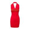 Secondhand La Perla Ruched Dress with Beads - '00s