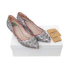 Secondhand Loewe Flower Bead Embellished Pumps - '20s