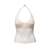 Secondhand La Perla Mesh Beaded Top - '00s
