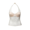 Secondhand La Perla Crystal Mesh Halterneck Top - '00s