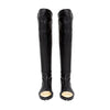 Secondhand Giuseppe Zanotti Dalila Leather Metal Toe Boots - '10s