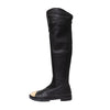 Secondhand Giuseppe Zanotti Dalila Leather Metal Toe Boots - '10s