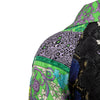 Secondhand Versace Baroque Print Wrap Shirt - '10s