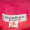 Secondhand Yves Saint Laurent Leather Skirt and Jacket Set - '90s
