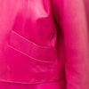 Secondhand Yves Saint Laurent Leather Skirt and Jacket Set - '90s