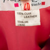 Secondhand Yves Saint Laurent Leather Skirt and Jacket Set - '90s