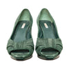 Secondhand Miu Miu Open-toe Suede Heels - '00s