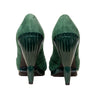 Secondhand Miu Miu Open-toe Suede Heels - '00s