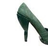 Secondhand Miu Miu Open-toe Suede Heels - '00s