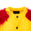 Secondhand Prada Mohair Cardigan with Fur - '10s