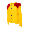 Secondhand Prada Mohair Cardigan with Fur - '10s