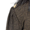 Secondhand Valentino Boutique Feather Trim Top - '80s