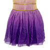 Secondhand Alberta Ferretti Ombré Mini Dress with Rope Details - '10s