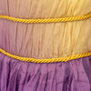 Secondhand Alberta Ferretti Ombré Mini Dress with Rope Details - '10s