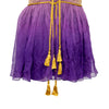 Secondhand Alberta Ferretti Ombré Mini Dress with Rope Details - '10s