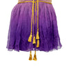 Secondhand Alberta Ferretti Ombré Mini Dress with Rope Details - '10s