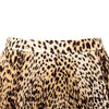 Secondhand Valentino Miss V Leopard Print Pleated Skirt - '90s