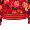 Secondhand Ungaro Floral Printed Wool Top - '90s