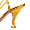 Secondhand Fendi Turquoise Rhinestone Heels - '90s