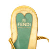 Secondhand Fendi Turquoise Rhinestone Heels - '90s