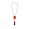 Secondhand Yves Saint Laurent Vintage Opium Perfume Tassle Necklace - '80s