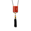 Secondhand Yves Saint Laurent Vintage Opium Perfume Tassle Necklace - '80s