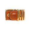 Secondhand Moschino Logo Cuff Bracelet - '10s