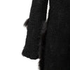 Secondhand Roberto Cavalli Class Long Coat with Fur - '00s