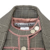 Secondhand Christian Dior Grey and Pink Wool and Silk Set - '00s