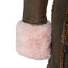 Secondhand Blumarine Denim Overcoat with Faux Fur - '20s