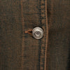 Secondhand Blumarine Denim Overcoat with Faux Fur - '20s