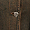 Secondhand Blumarine Denim Overcoat with Faux Fur - '20s