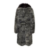 Secondhand Gianfranco Ferré Rabbit and Fox Fur Coat - '90s