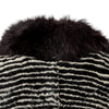 Secondhand Gianfranco Ferré Rabbit and Fox Fur Coat - '90s