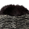 Secondhand Gianfranco Ferré Rabbit and Fox Fur Coat - '90s