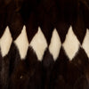 Secondhand Collection Priveé Fur Coat in Harlequin Pattern - '60s