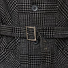 Secondhand Emporio Armani Checkered Long Coat - '10s