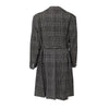 Secondhand Emporio Armani Checkered Long Coat - '10s