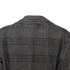 Secondhand Emporio Armani Checkered Long Coat - '10s