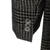 Secondhand Emporio Armani Checkered Long Coat - '10s