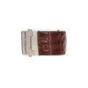 Secondhand Roberto Cavalli Brown Leather Watch - '10s