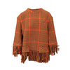 Secondhand Sacai Plaid Poncho - '10s