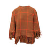 Secondhand Sacai Plaid Poncho - '10s