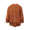 Secondhand Sacai Plaid Poncho - '10s