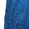 Secondhand Balenciaga Metallic Blue Dress - '10s