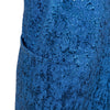 Secondhand Balenciaga Metallic Blue Dress - '10s